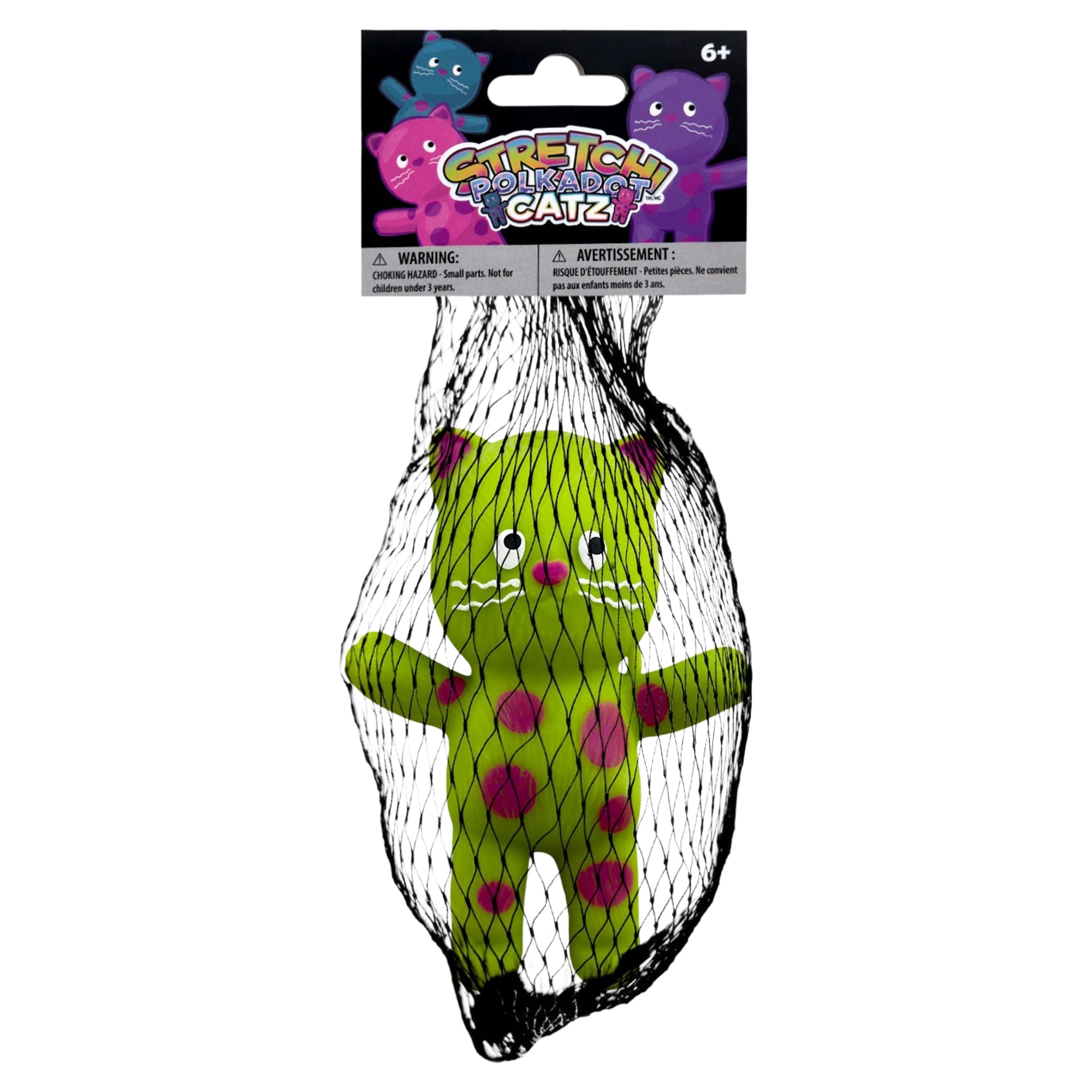 Stretchy Polka Dot Catz Toy - Image 2
