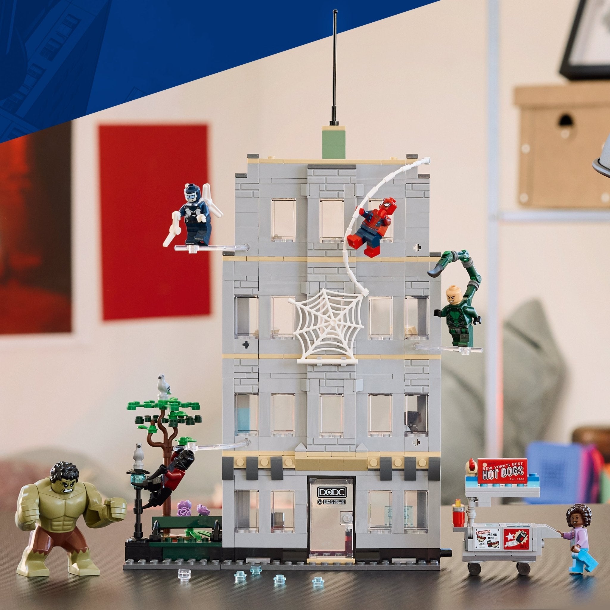 LEGO® Marvel Spider-Man vs. Hulk Epic Clash 76350 Toy - Image 6