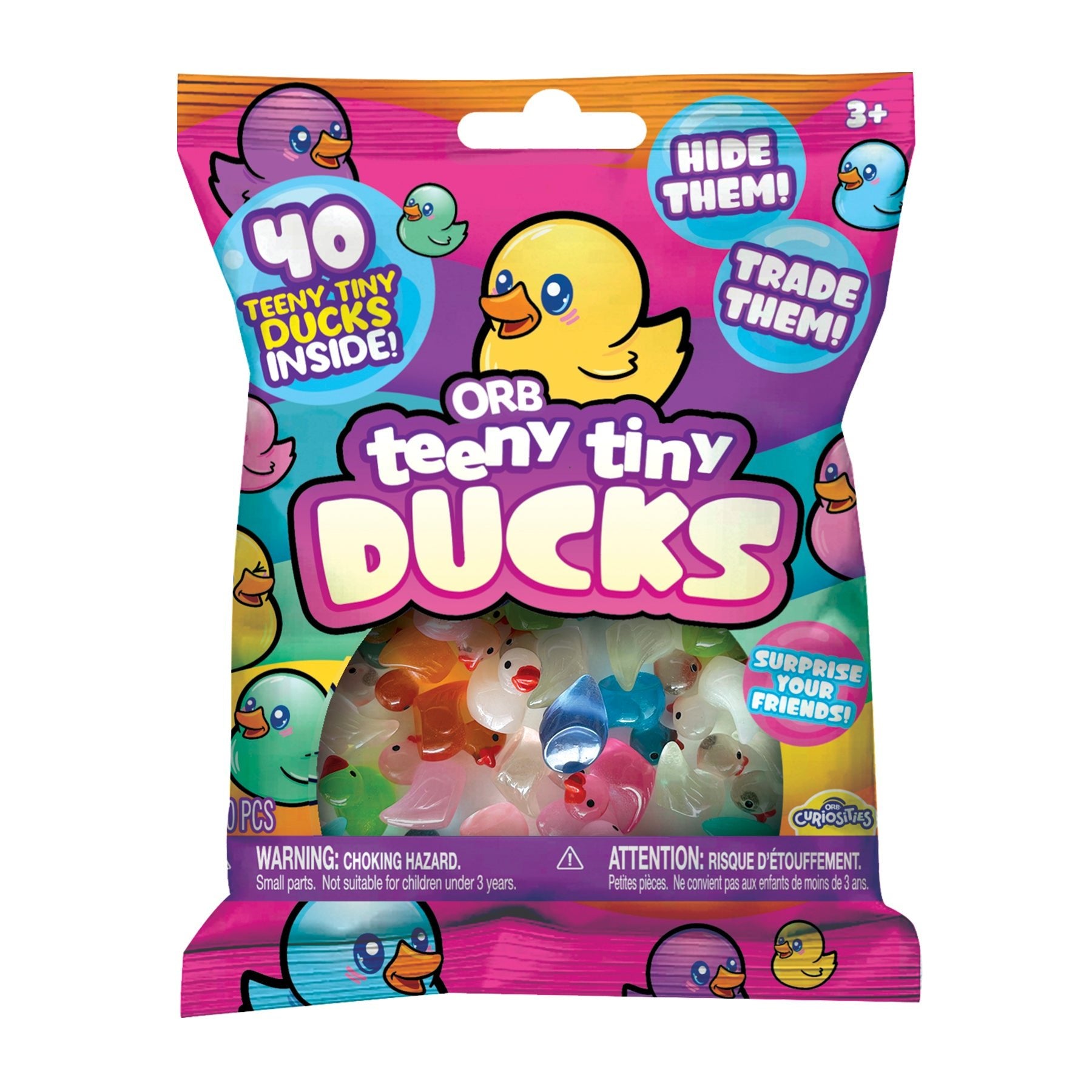 Orb Factory Teeny Tiny Ducks Basket