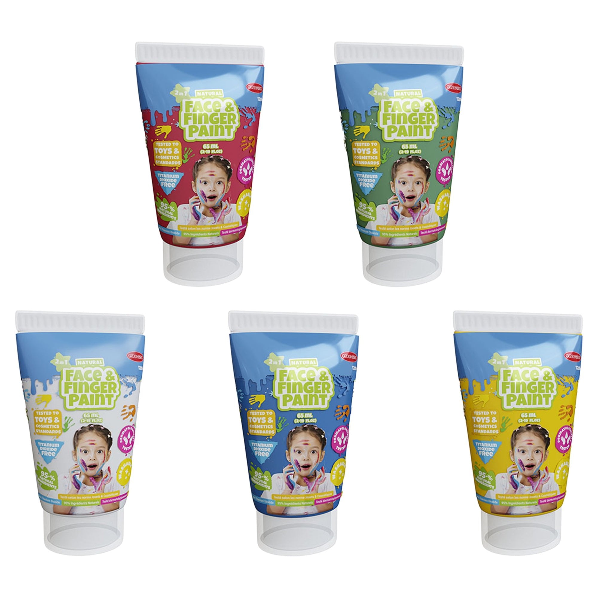 Natural Face & Fingerpaint - All in One Set Soap - Image 2