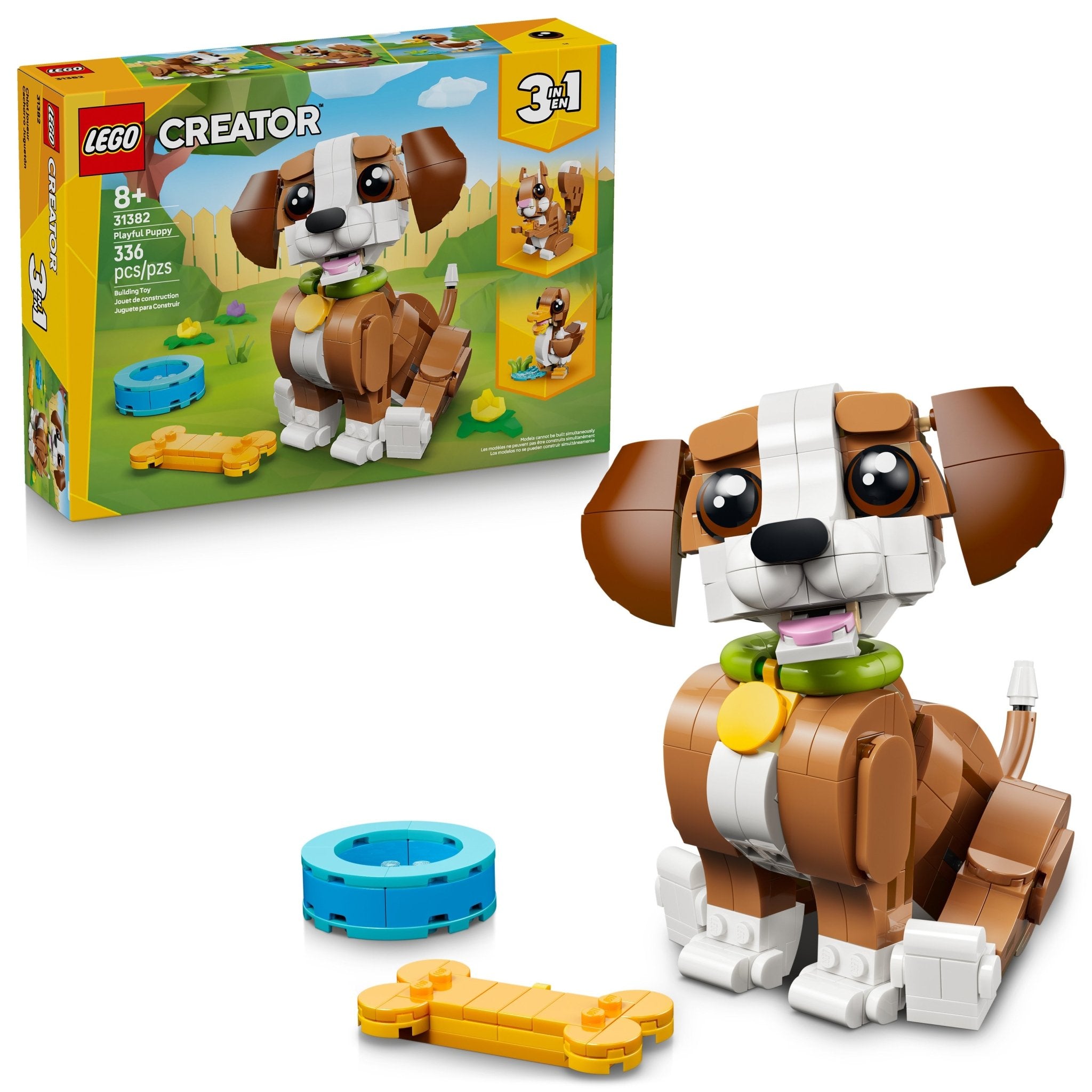 LEGO® Creator LEGO® Cute Animals: Playful Puppy Dog 31382 Toy