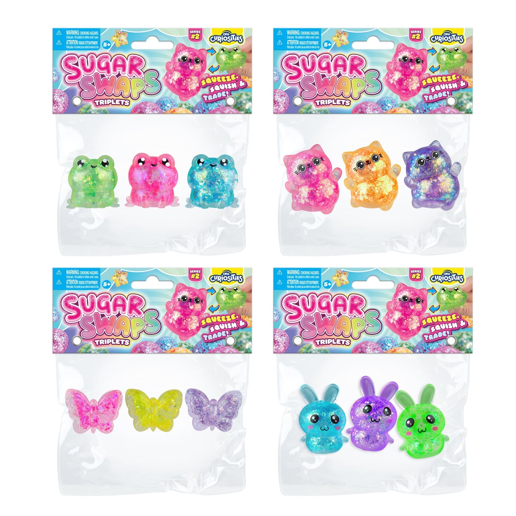 Orb Factory Sugar Swaps Triplets Series 2 Toy - Image 6