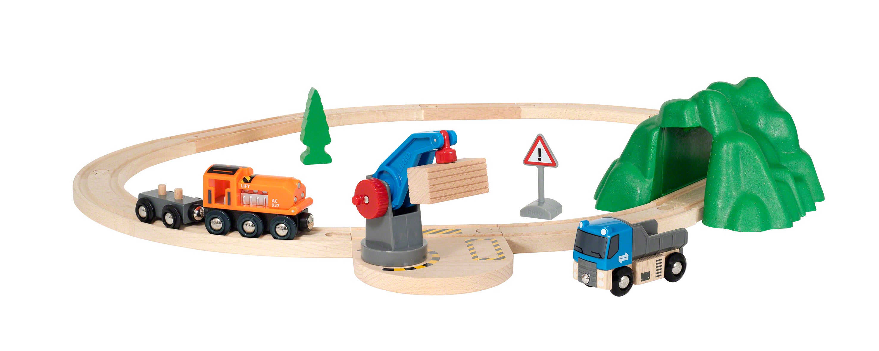 Brio Starter Lift & Load Set Toy - Image 2