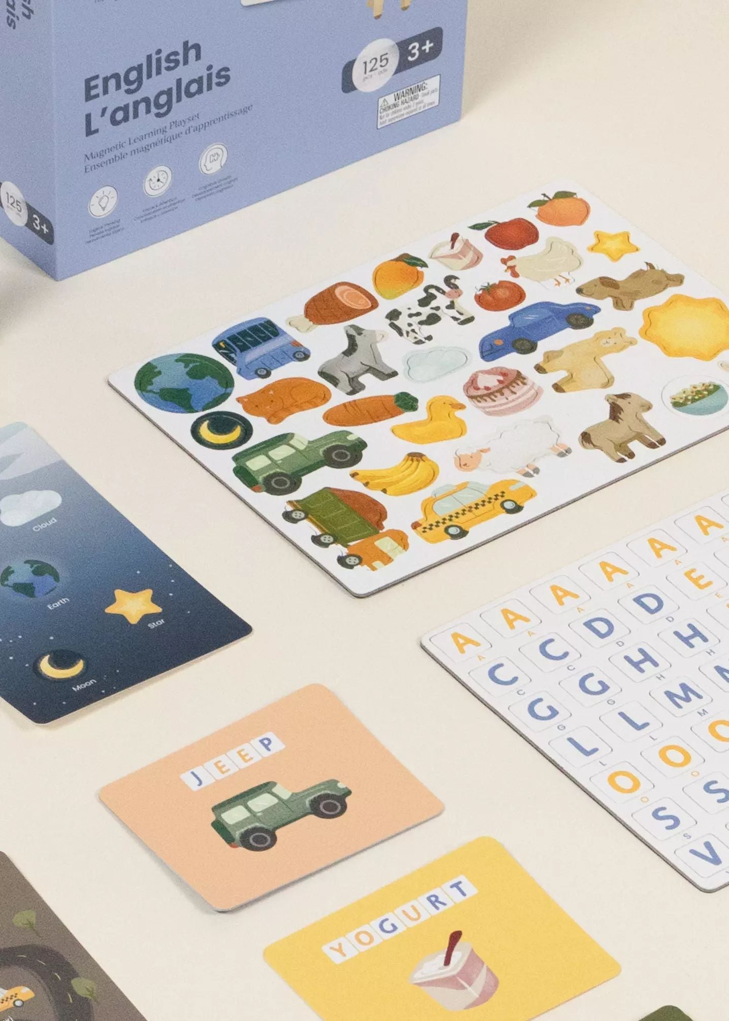 Coco Village Magnetic English Learning Playset Toy - Image 2