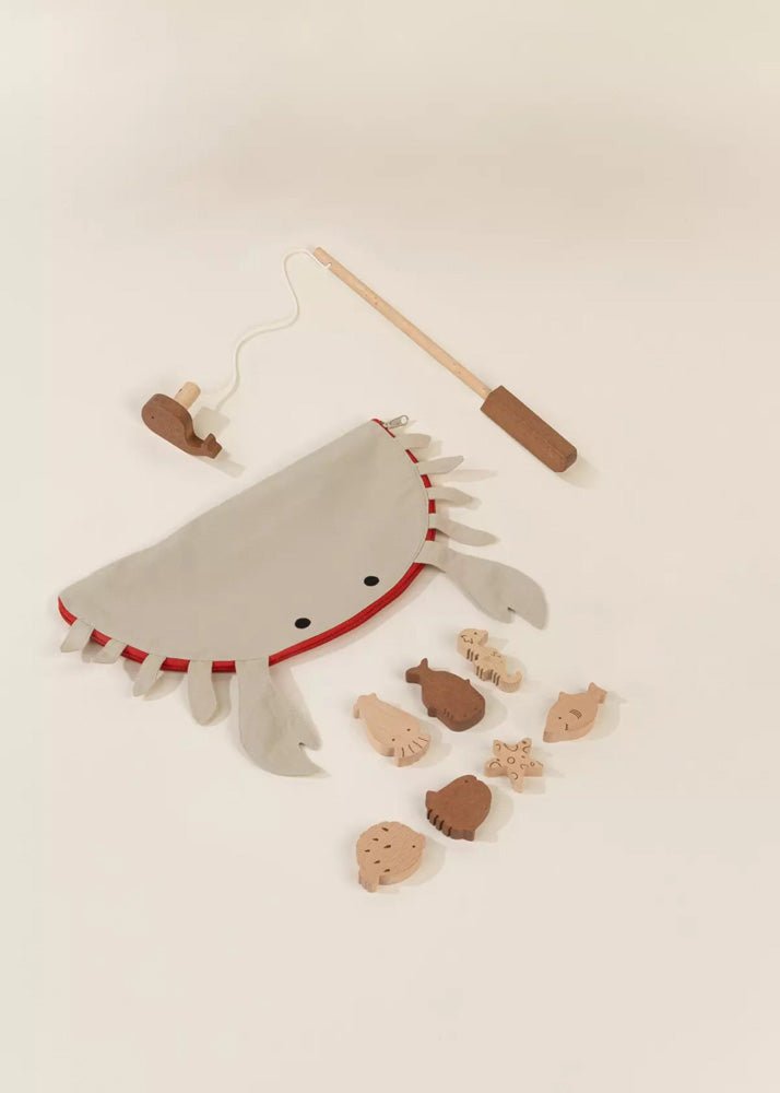 Coco Village Wooden Fishing Game with Bag Puzzle - Image 5