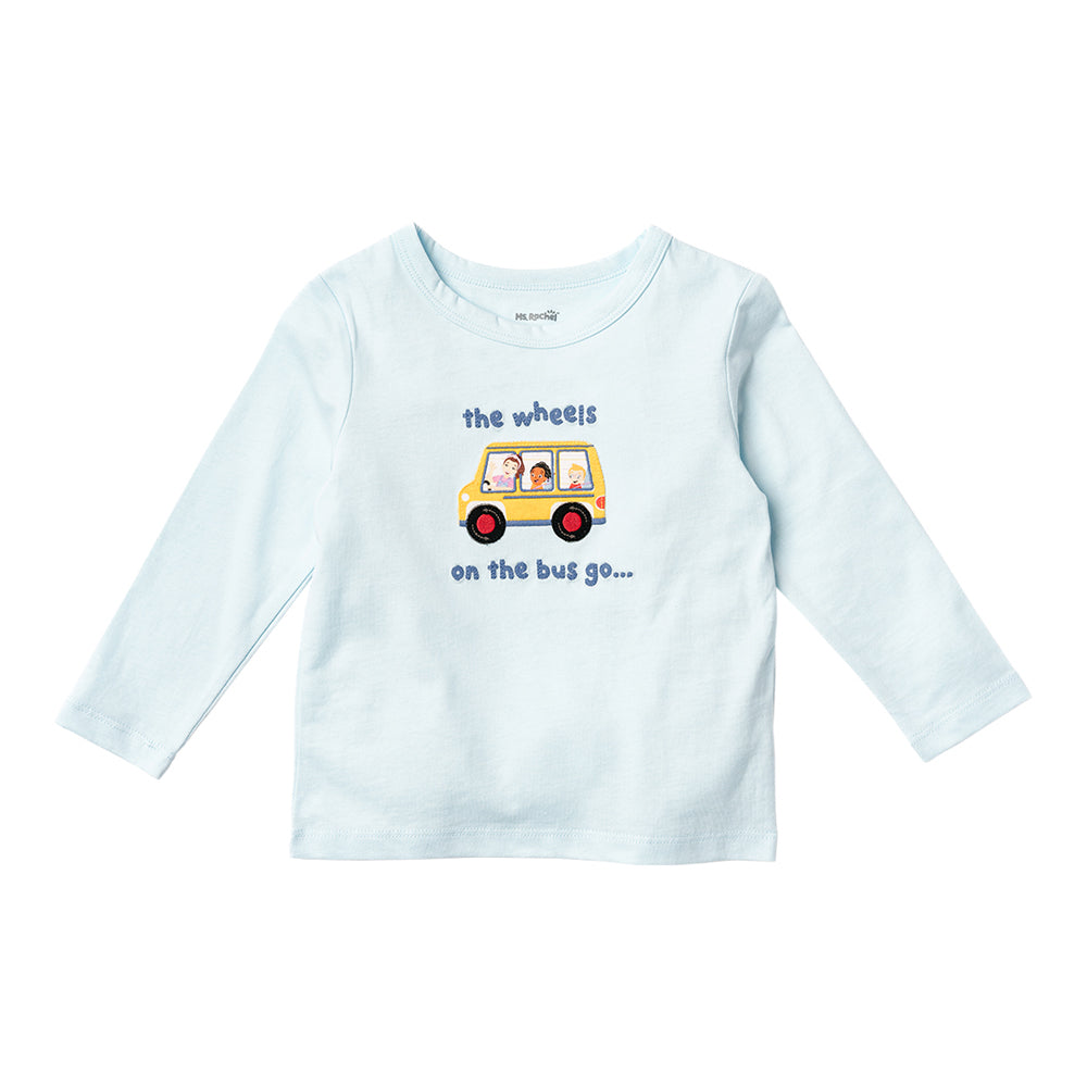 Ms.Rachel Long Sleeve Tees - Dark Blue / 4-5y - Image 7