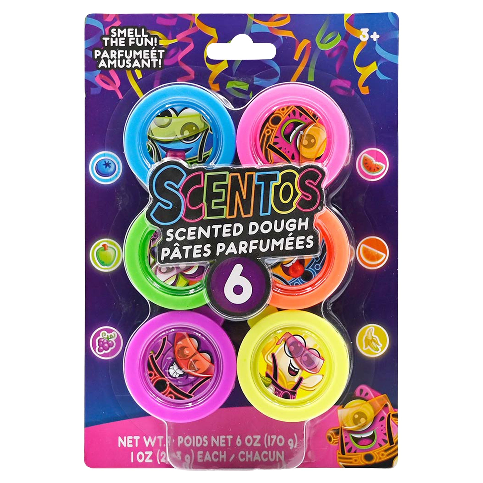 Scentos - Scented Neon Party Pack - Dough Toy