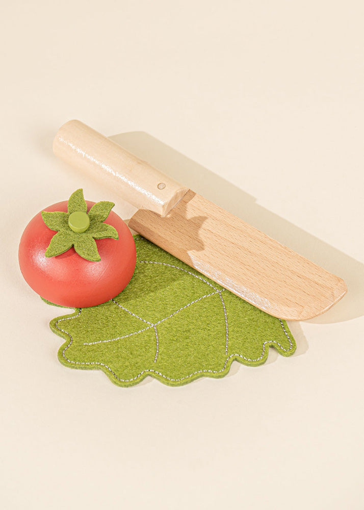 Coco Village Wooden Vegetables playset Basket - Image 7