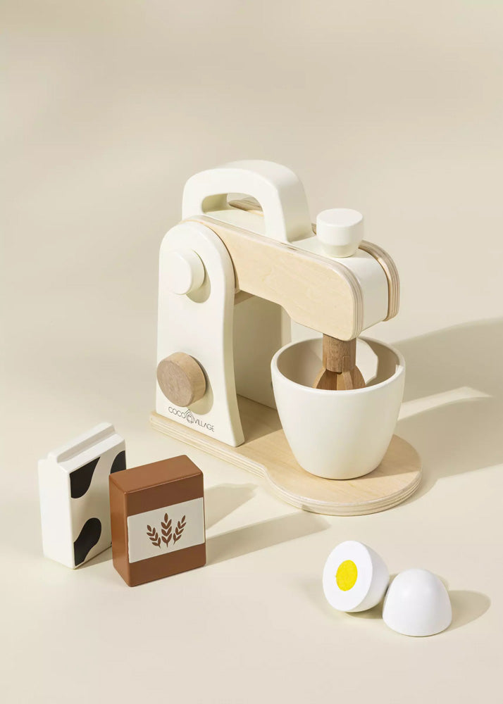 Coco Village Wooden Stand Mixer and Accessories Soap