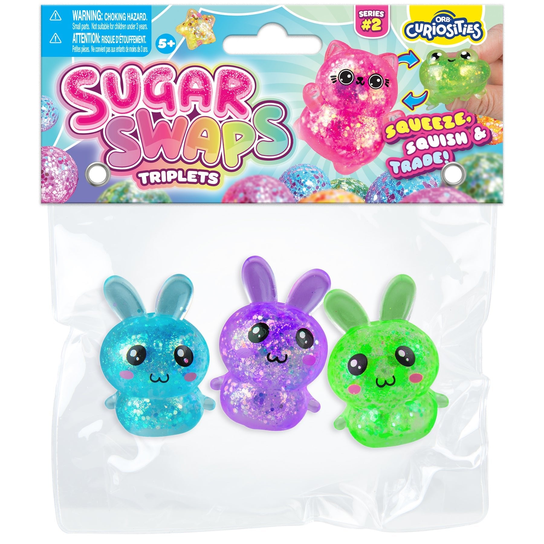 Orb Factory Sugar Swaps Triplets Series 2 Toy - Image 2