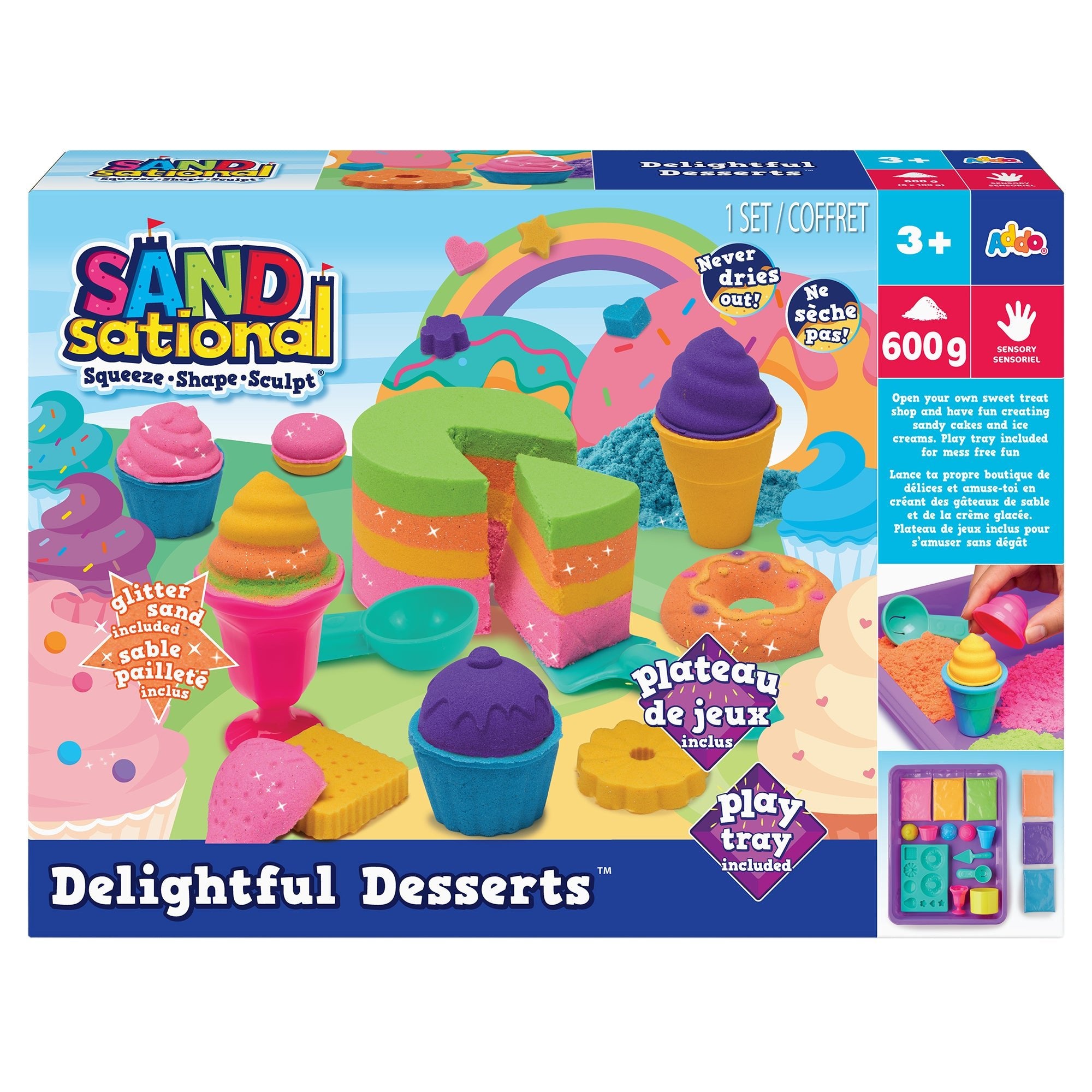 Sandsational Delightful Desserts Cream