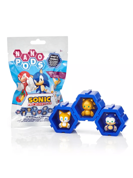 Sonic The Hedgehog NANO Pods Sonic Toy
