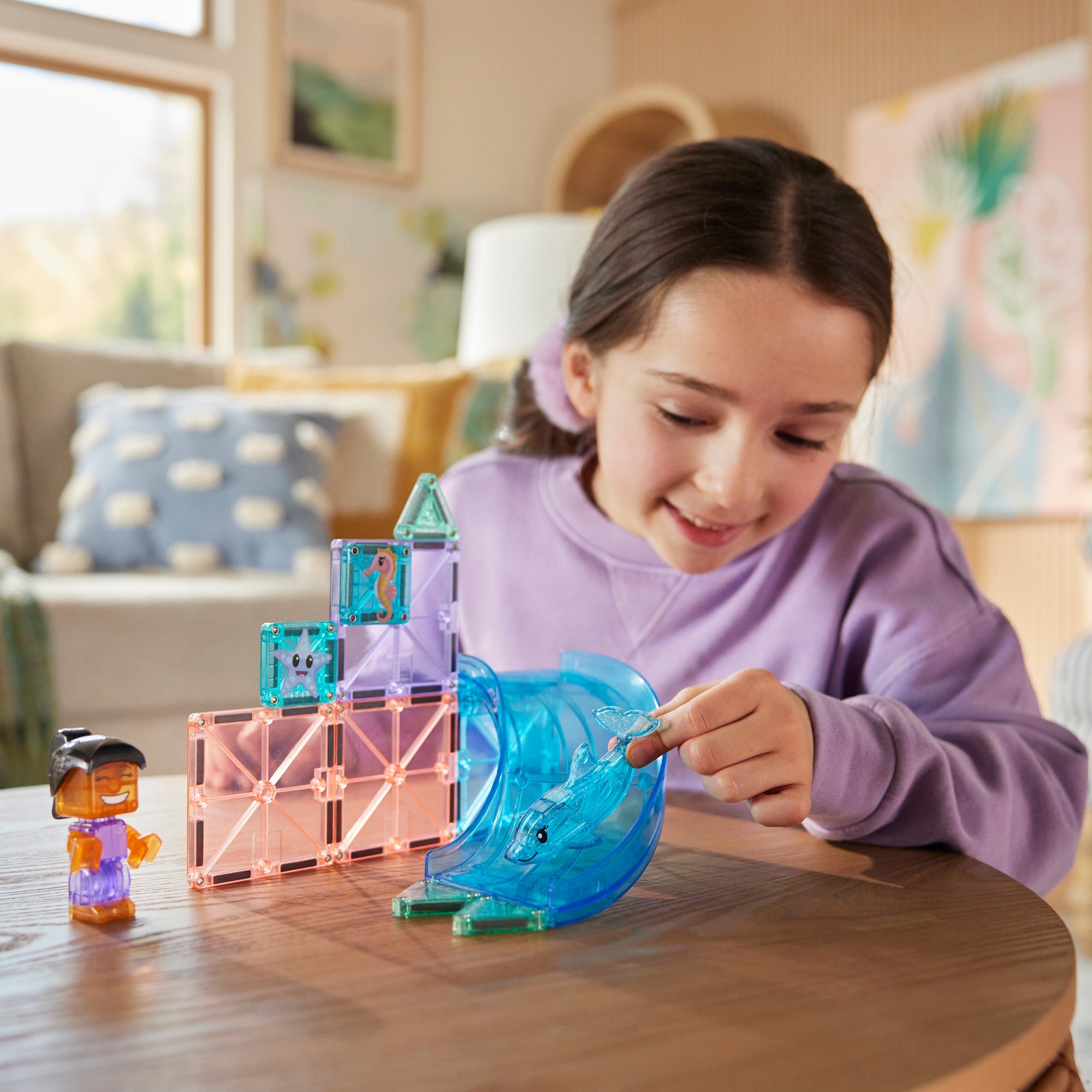 The Original MAGNA-TILES® Dolphin Bay 13-Piece Support - Image 6