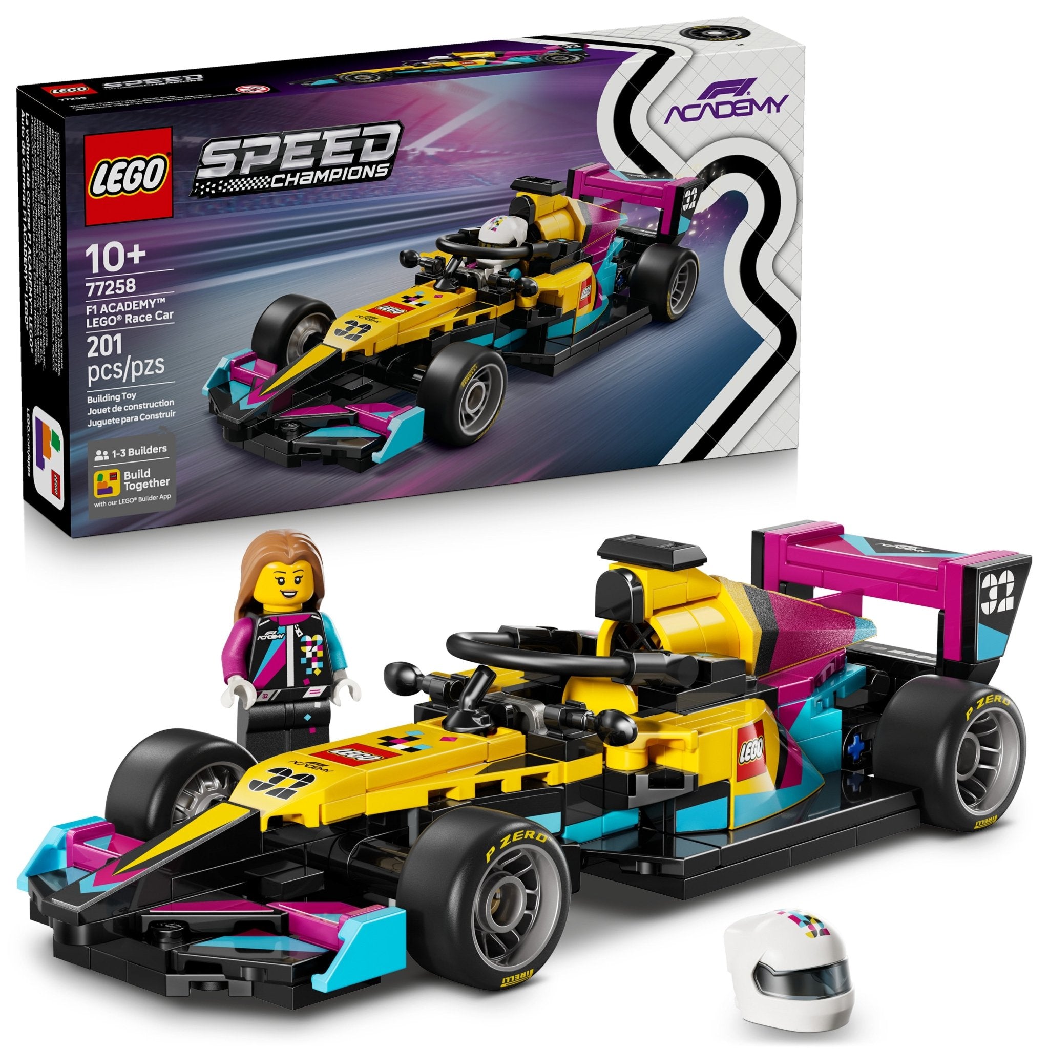 LEGO® Formula 1 LEGO® Speed Champions F1 ACADEMY LEGO® Race Car 77258 Toy