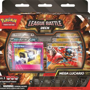 Pokemon Pokémon TCG: Mega Lucario ex League Battle Deck I 4 Limit Per Customer Toy