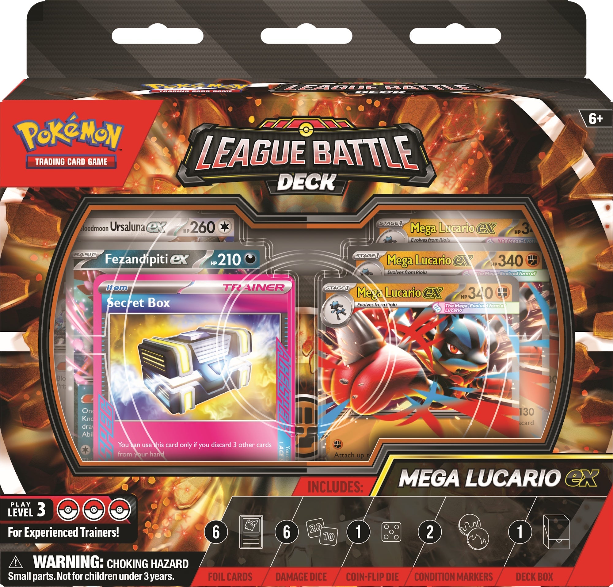Pokemon Pokémon TCG: Mega Lucario ex League Battle Deck I 4 Limit Per Customer Toy