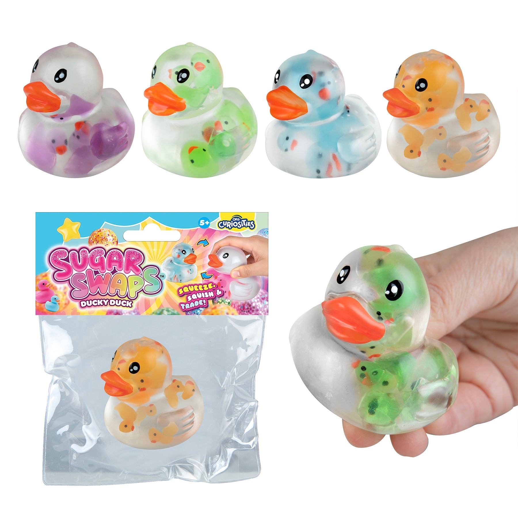 Orb Factory Sugar Swaps Ducky Ducks Toy