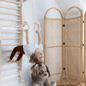 Coco Village Exercise rings for Swedish Wall Climber Toy