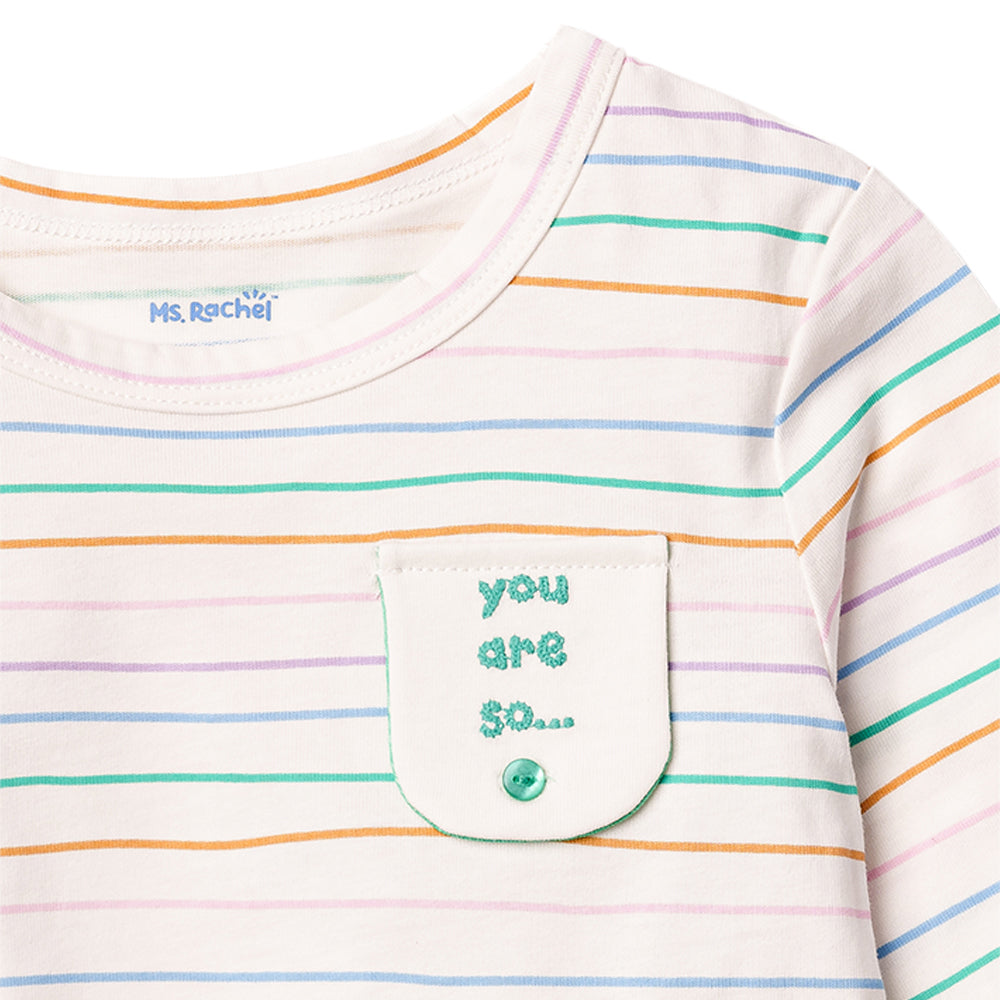 Ms.Rachel Long Sleeve Tees - Dark Blue / 4-5y - Image 21
