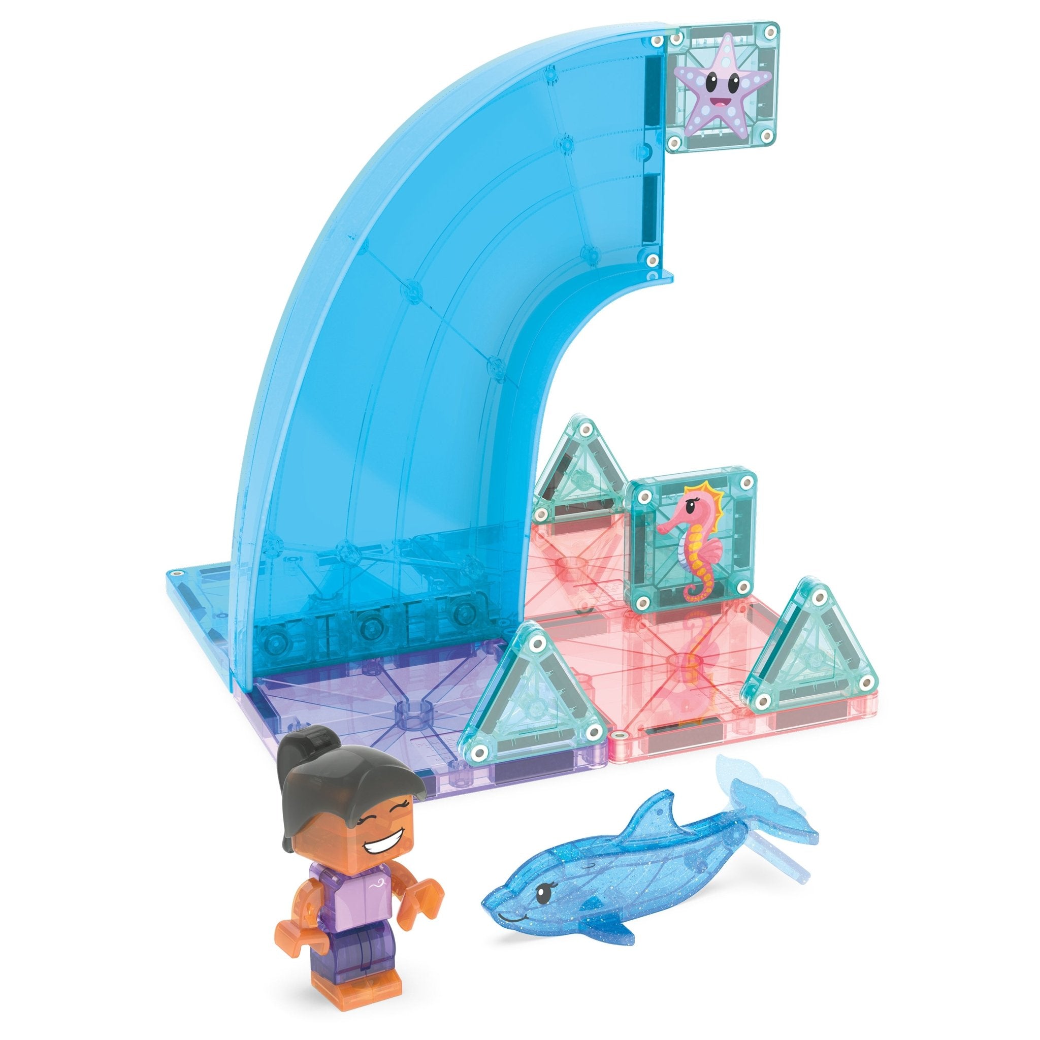 The Original MAGNA-TILES® Dolphin Bay 13-Piece Support - Image 5