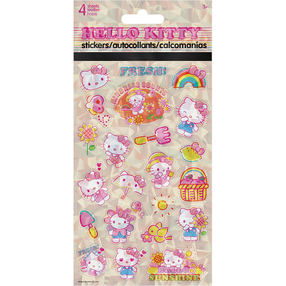 Hello Kitty Garden Doodle Standard 4 Sheet Bag