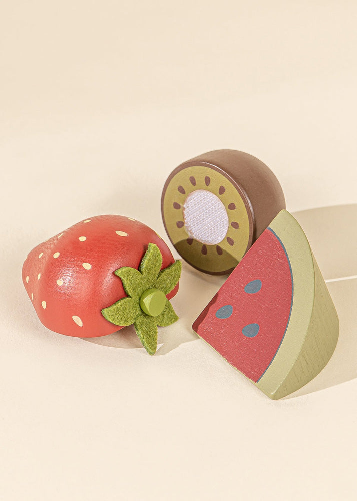 Coco Village Wooden Fruits playset Basket - Image 7