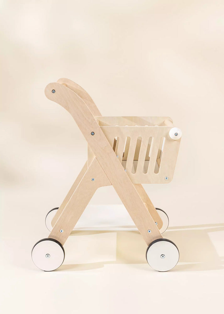 Coco Village Wooden Shopping Cart Basket - Image 7