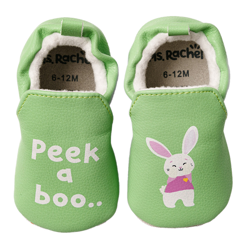 Ms.Rachel Baby Slippers MRF24FW00 - Green / 6-12m - Image 7