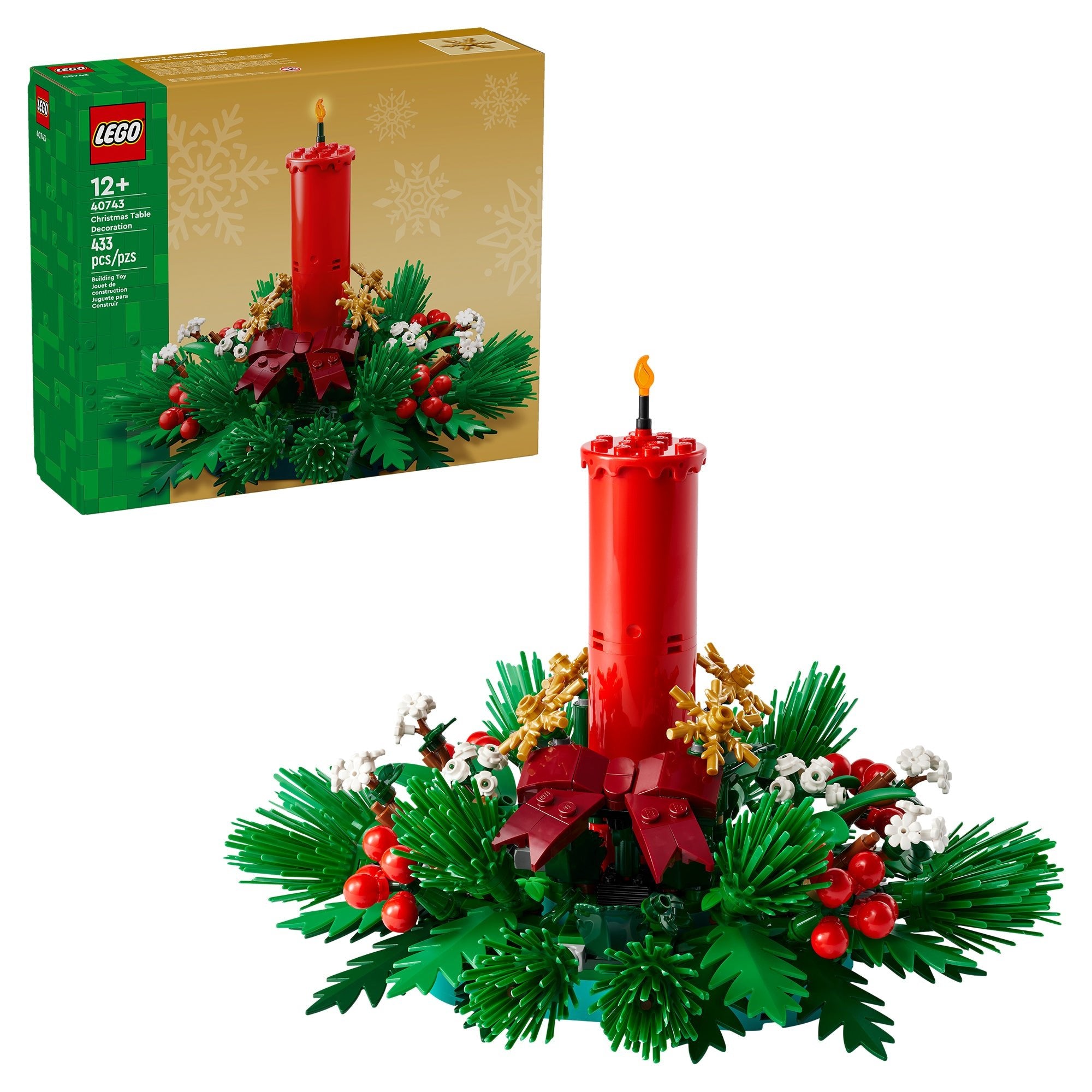 LEGO® Christmas Table Decoration 40743 Candle