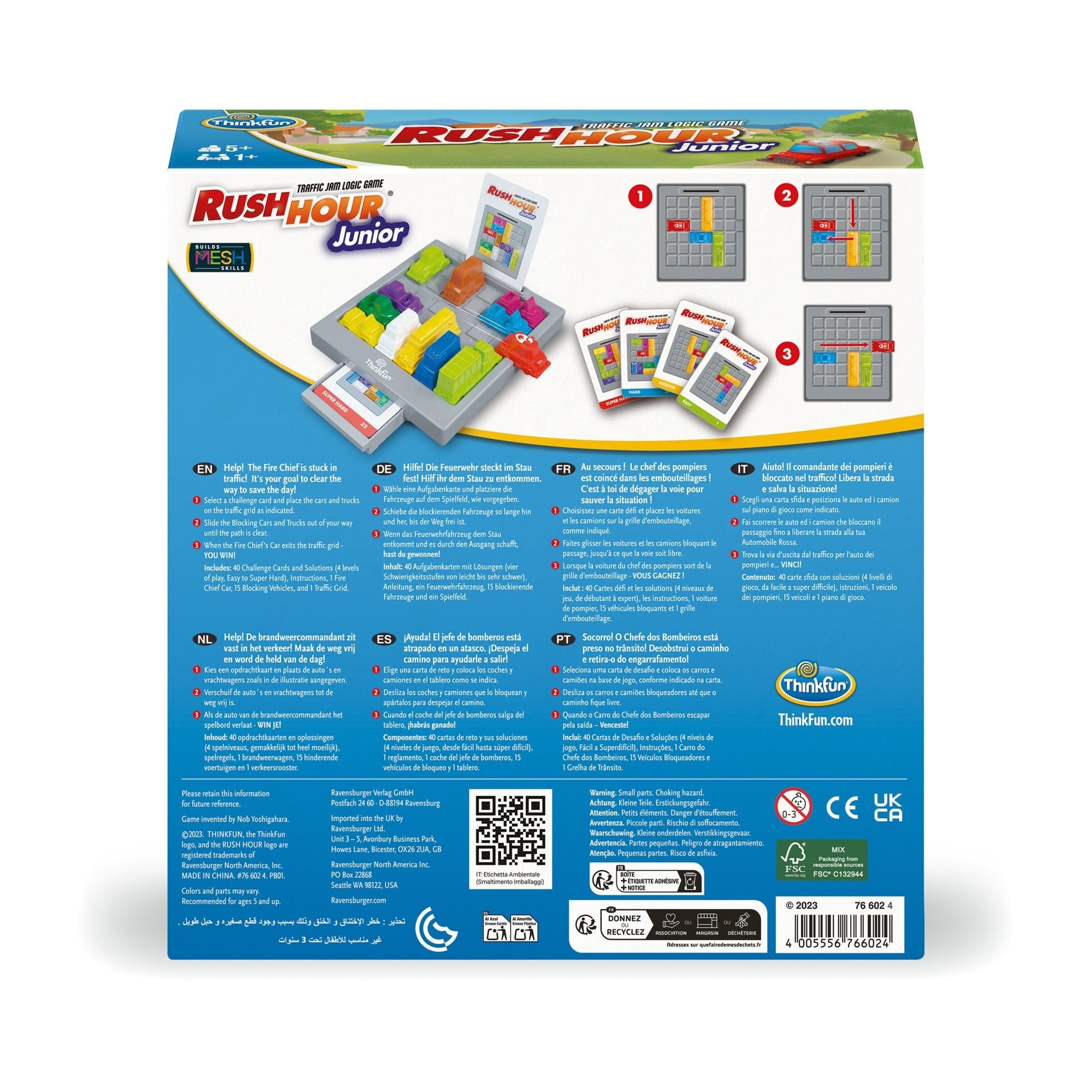 Thinkfun Rush Hour Jr Puzzle - Image 2