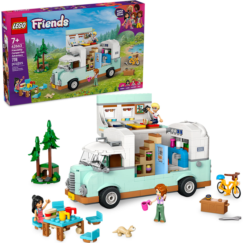 LEGO®Friends Friendship Camper Van Adventure 42663 Toy - Image 7