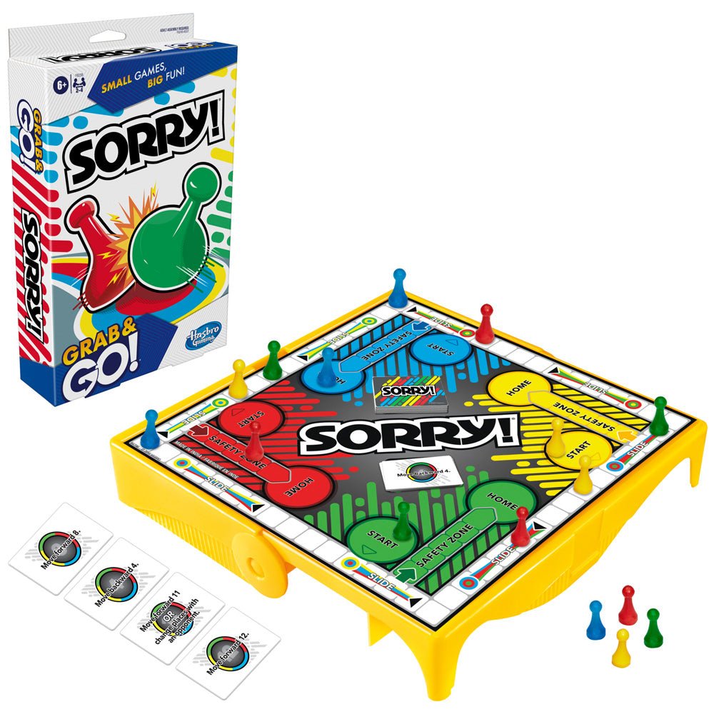 Hasbro Sorry! Grab and Go Game Basket - Image 2