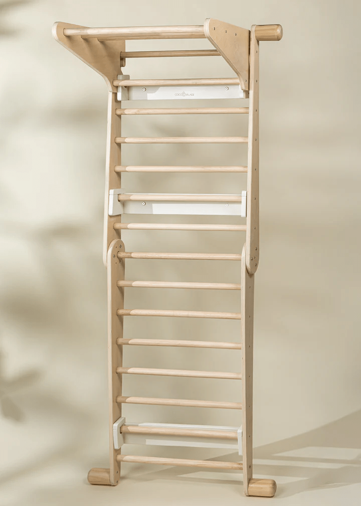 Coco Village Montessori Triangle Climber Swedish Wallmount System Toy - Image 3