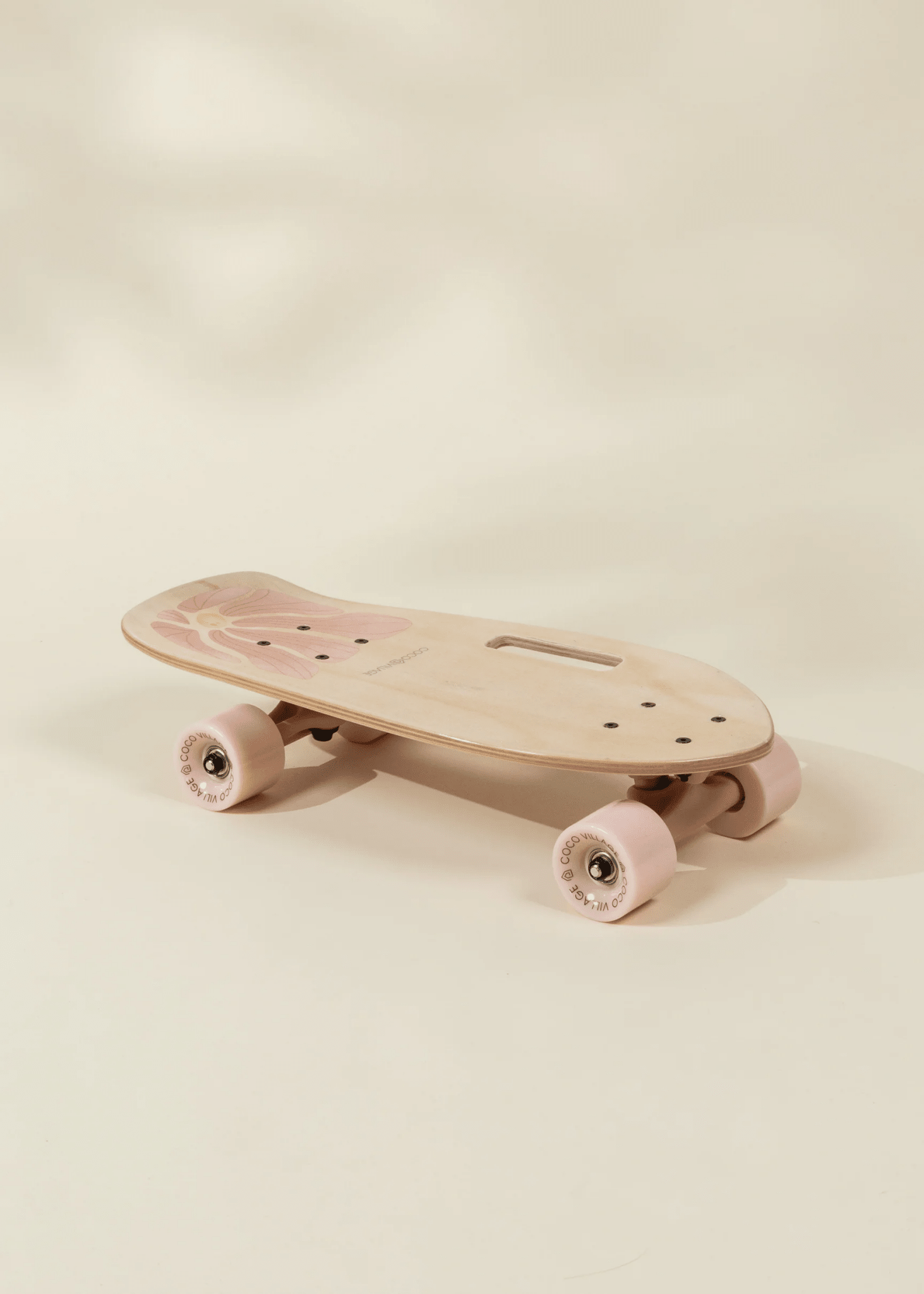 Coco Village Kids’ Wooden Skateboard with Handle – Bloom Toy