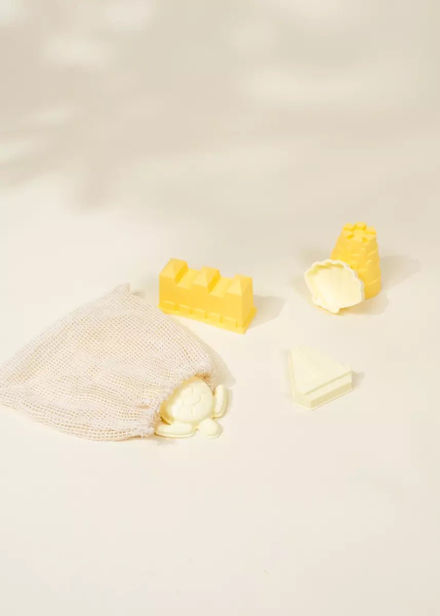 Coco Village Set of 5 Silicone Sand Moulds For The Beach - Ocean Toy - Image 3
