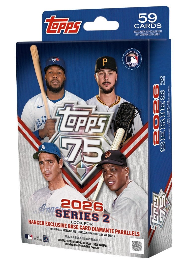 2026 Topps Series 2 Baseball Hangers Toy