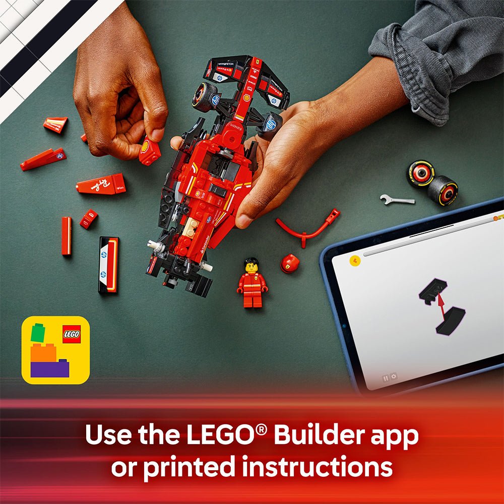 LEGO® Speed Champions Ferrari SF24 F1 Race Car77242 Toy - Image 5