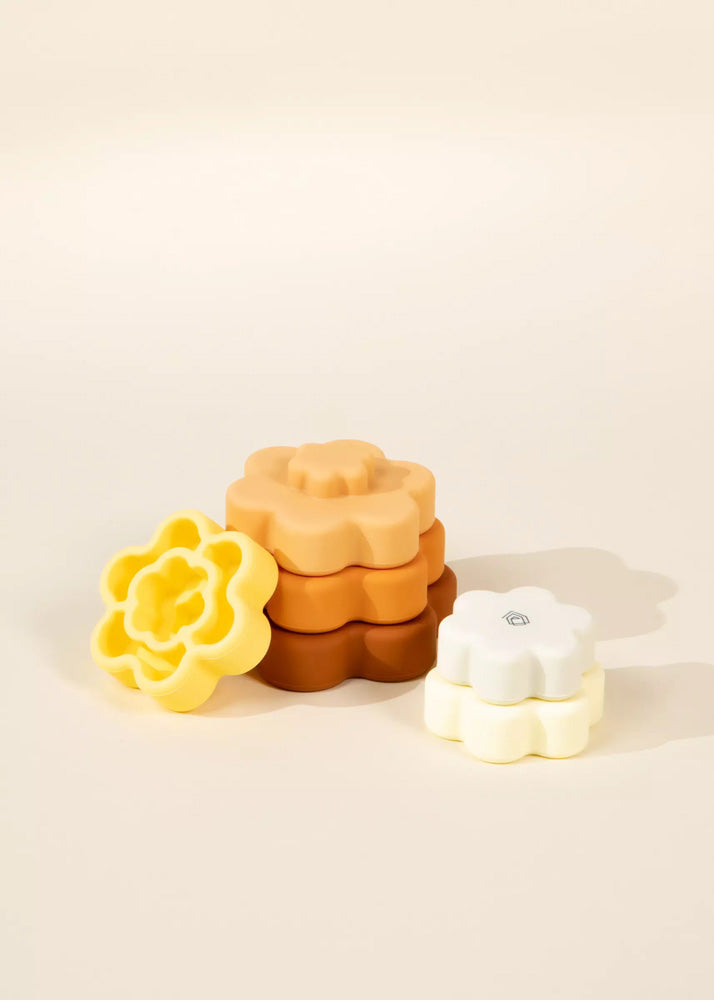 Coco Village Set of 6 Silicone Stackable Flowers Toy - Image 11