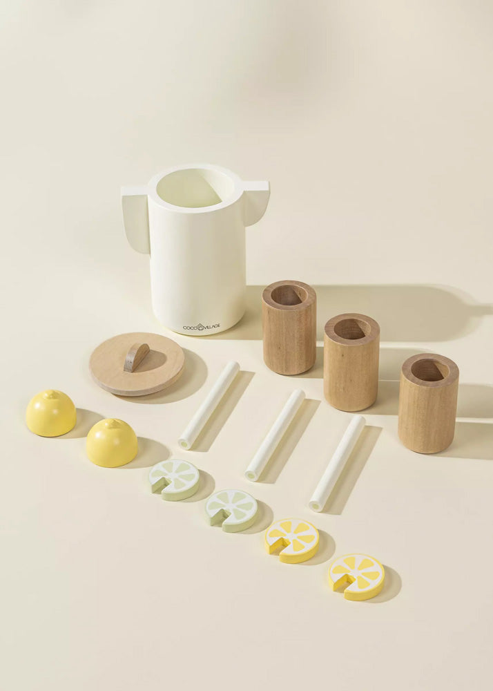 Coco Village Wooden Lemonade Playset and Accessories Glass - Image 6
