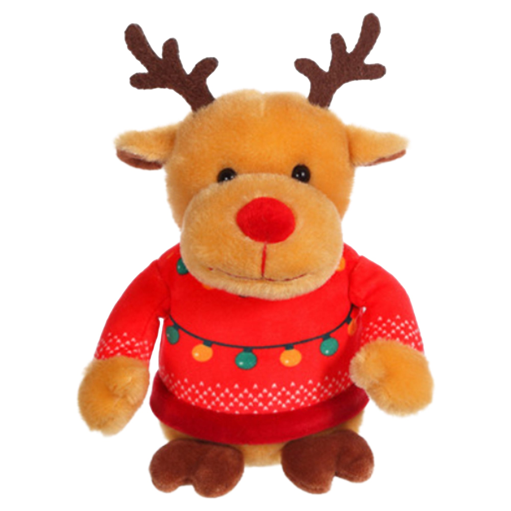 Christmas Friends Plush with Sweater 15 cm Toy - Image 2
