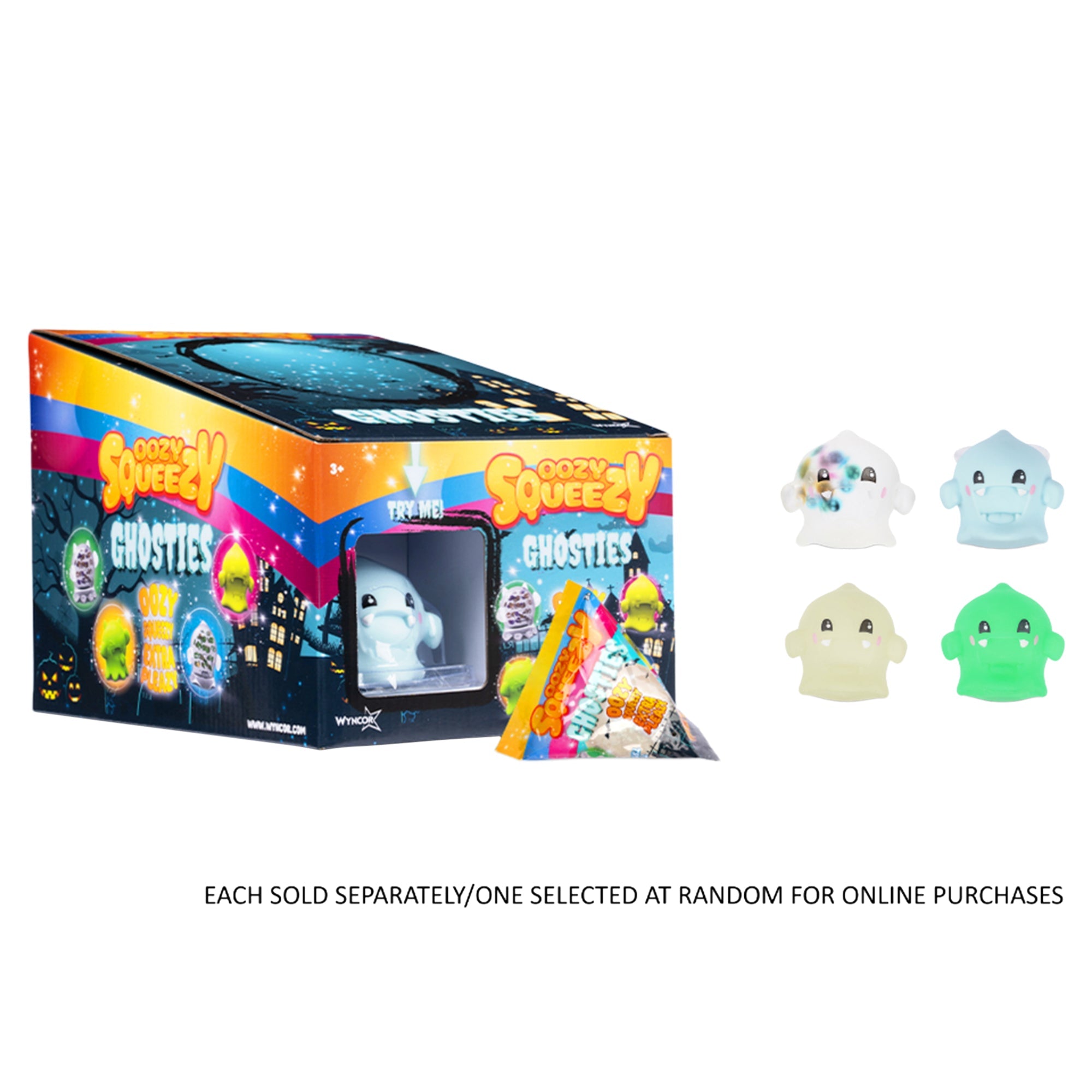 Oozy Squeezy Ghosties Toy