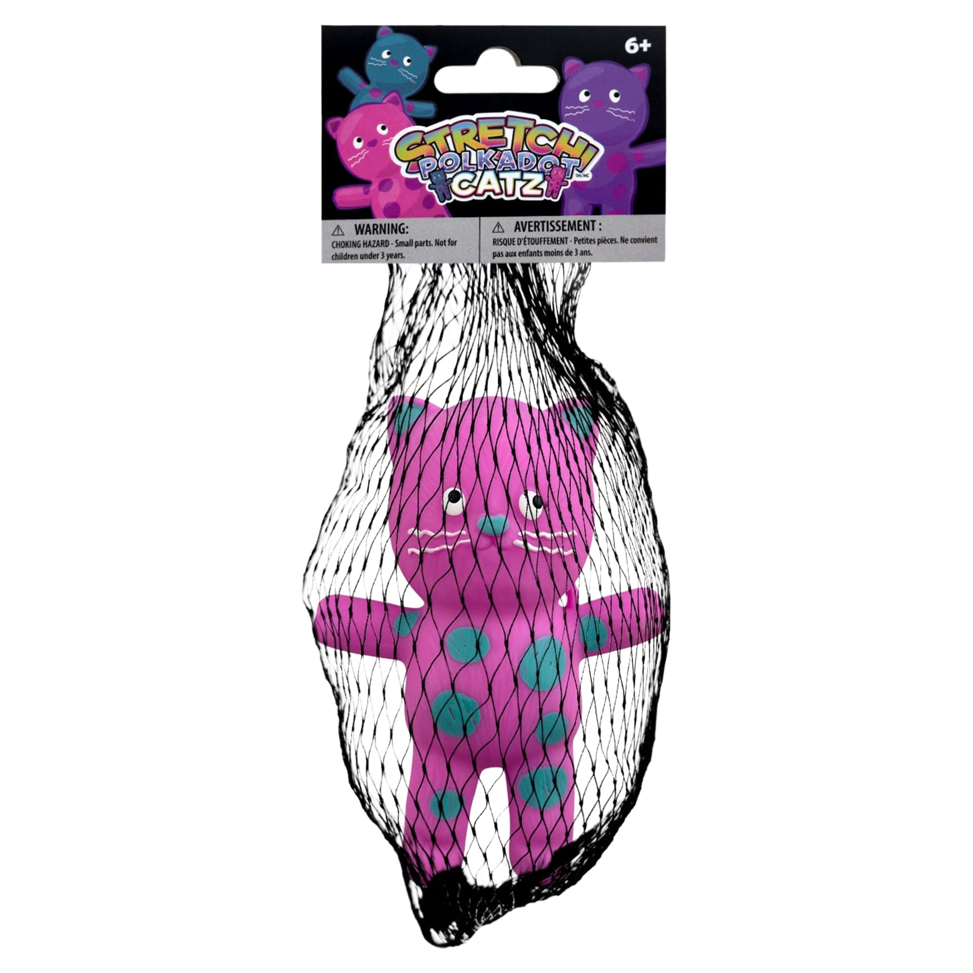 Stretchy Polka Dot Catz Toy - Image 3