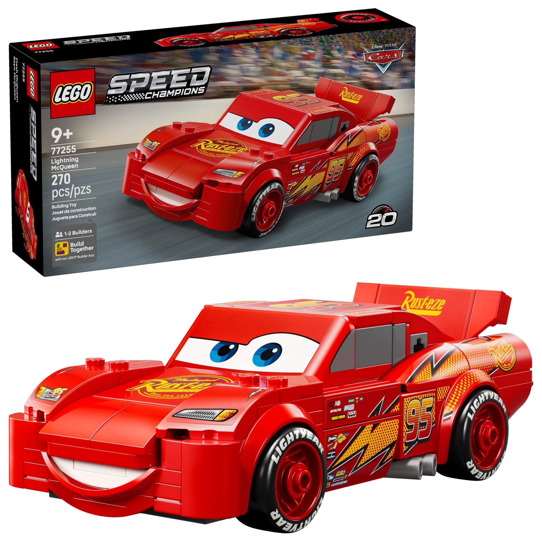 LEGO® Speed Champions LEGO® Lightning McQueen 77255 Toy - Image 2