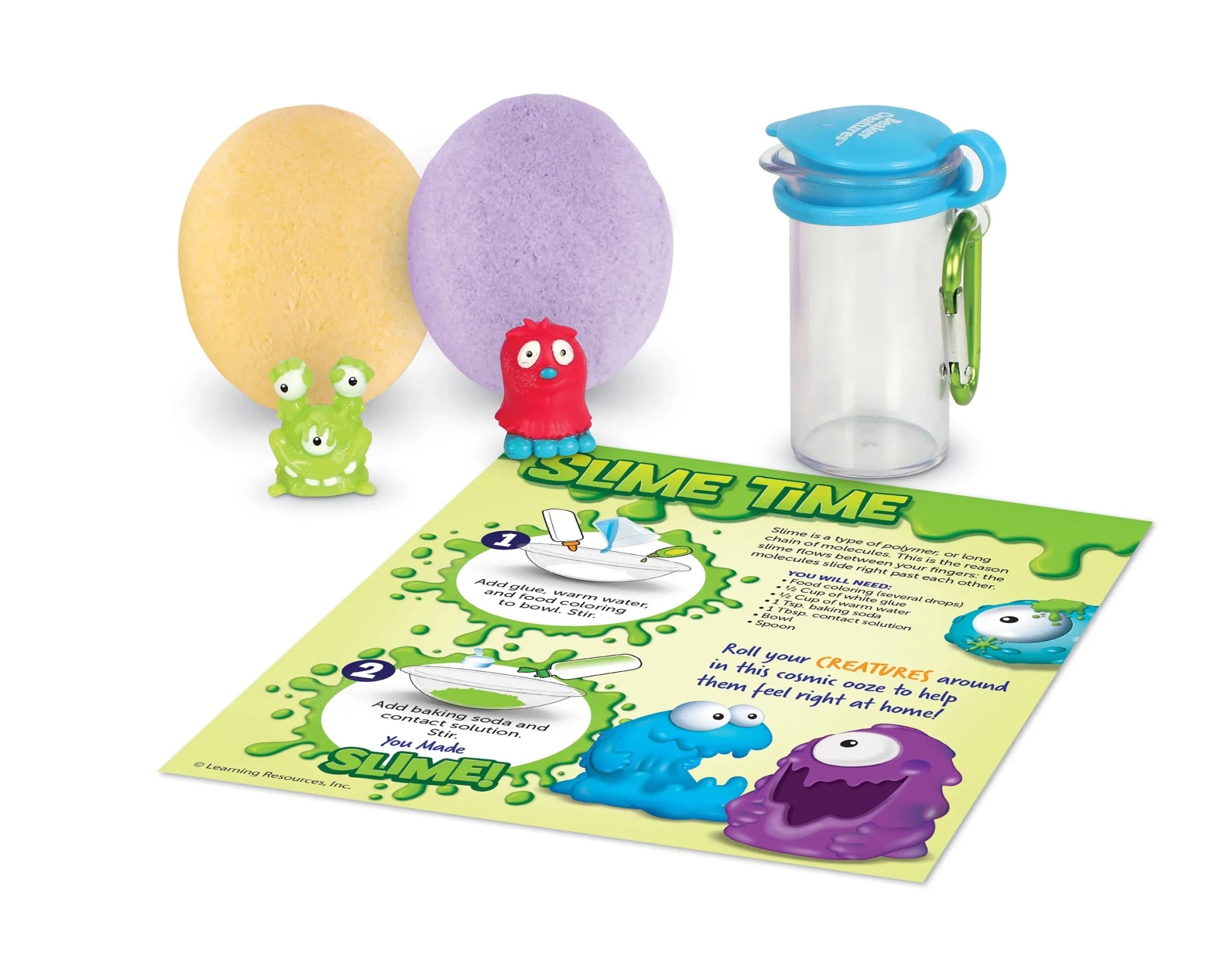 Learning Resources Beaker Creatures 2-Pack with Carrier Poster - Image 2