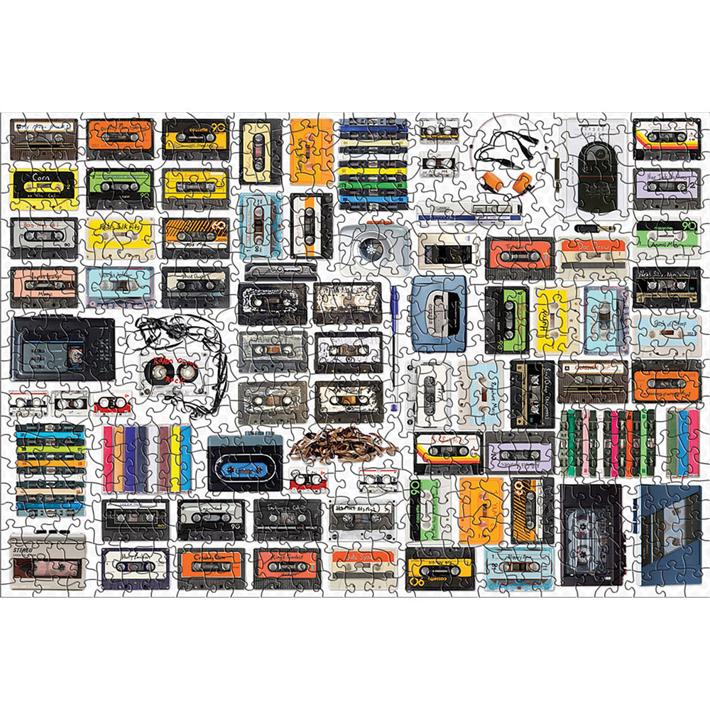 Eurographics Classic Cassette Player Tin 550Puzzle Puzzle - Image 2