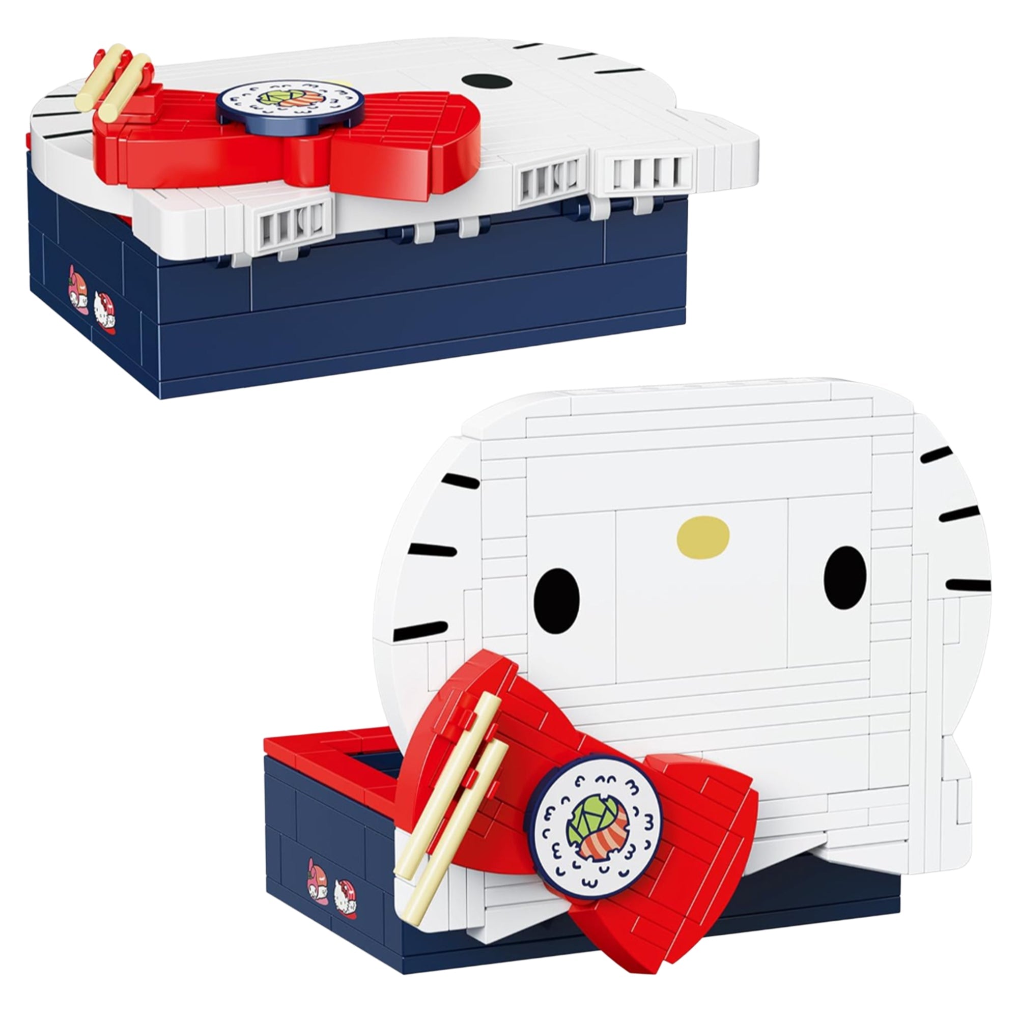 Brick Craft Hello Kitty Bento Box - 191 Pieces Lid - Image 2