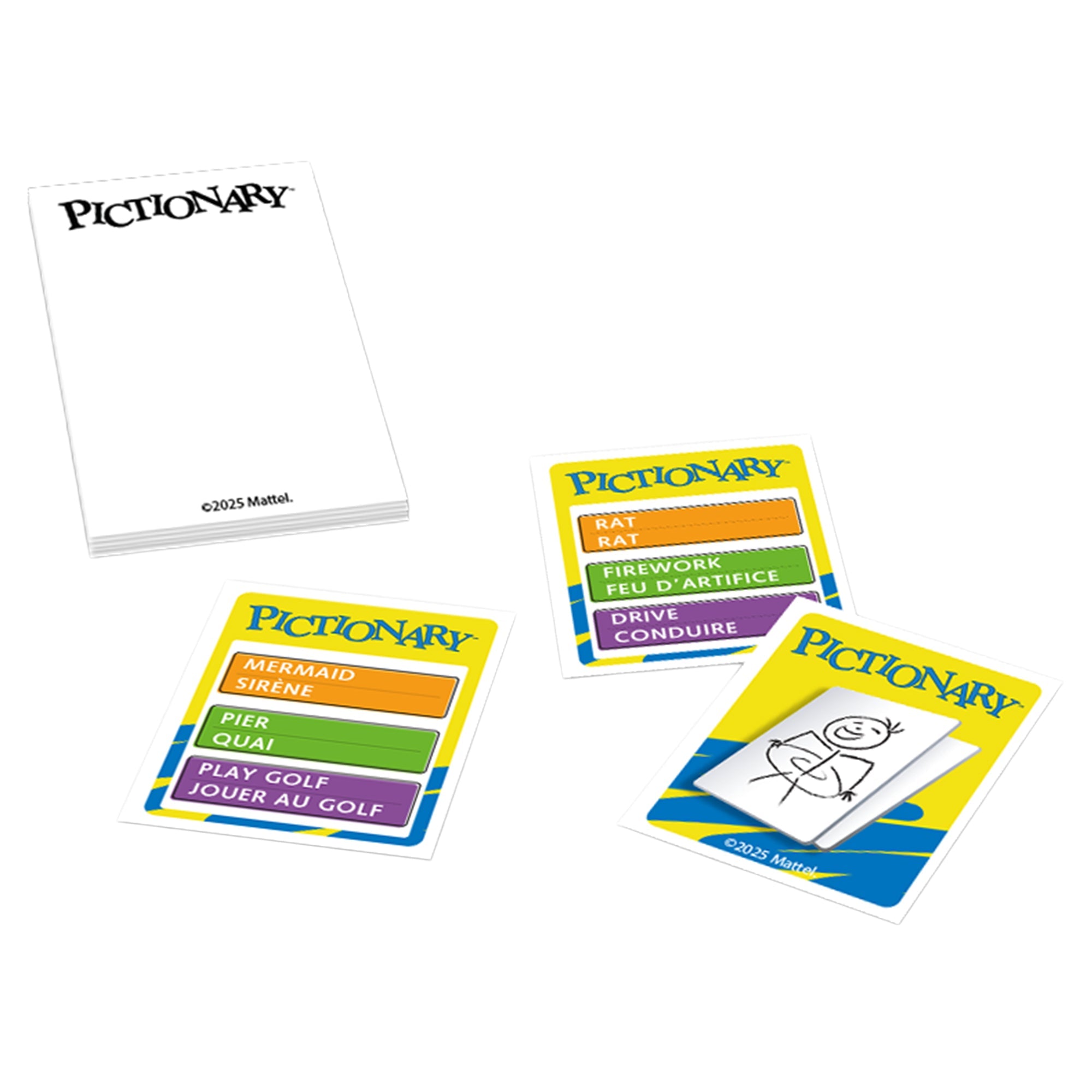 MM Go PICTIONARY Keychain Game Bag - Image 4