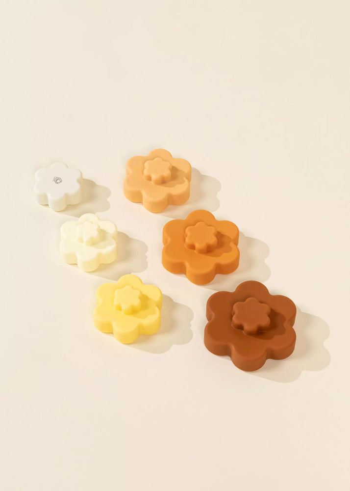 Coco Village Set of 6 Silicone Stackable Flowers Toy - Image 14