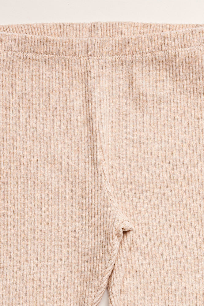 Rise Little Earthling Hacci Legging Oatmeal - Oatmeal / 2-3y - Image 2
