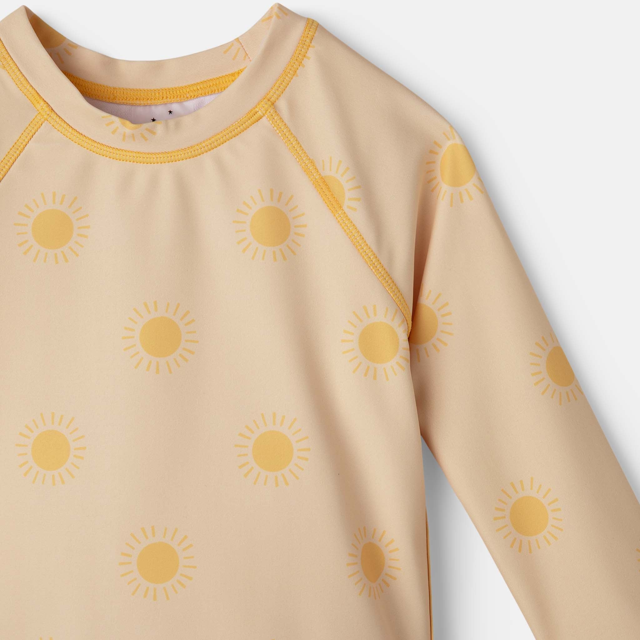 rise little earthling Long Sleeve Rashguard - Light Green / 18-24m - Image 2